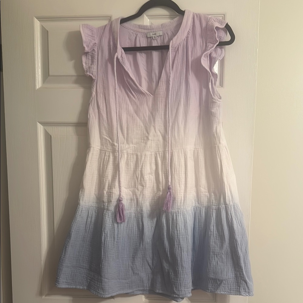 Ombre Purple and Blue Dress, size Medium